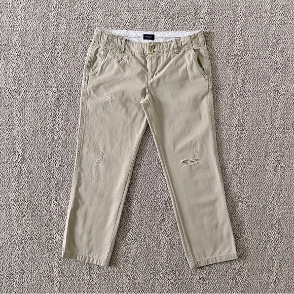 AEO Distressed Ankle Chino Pants, 2 - Picture 3 of 8